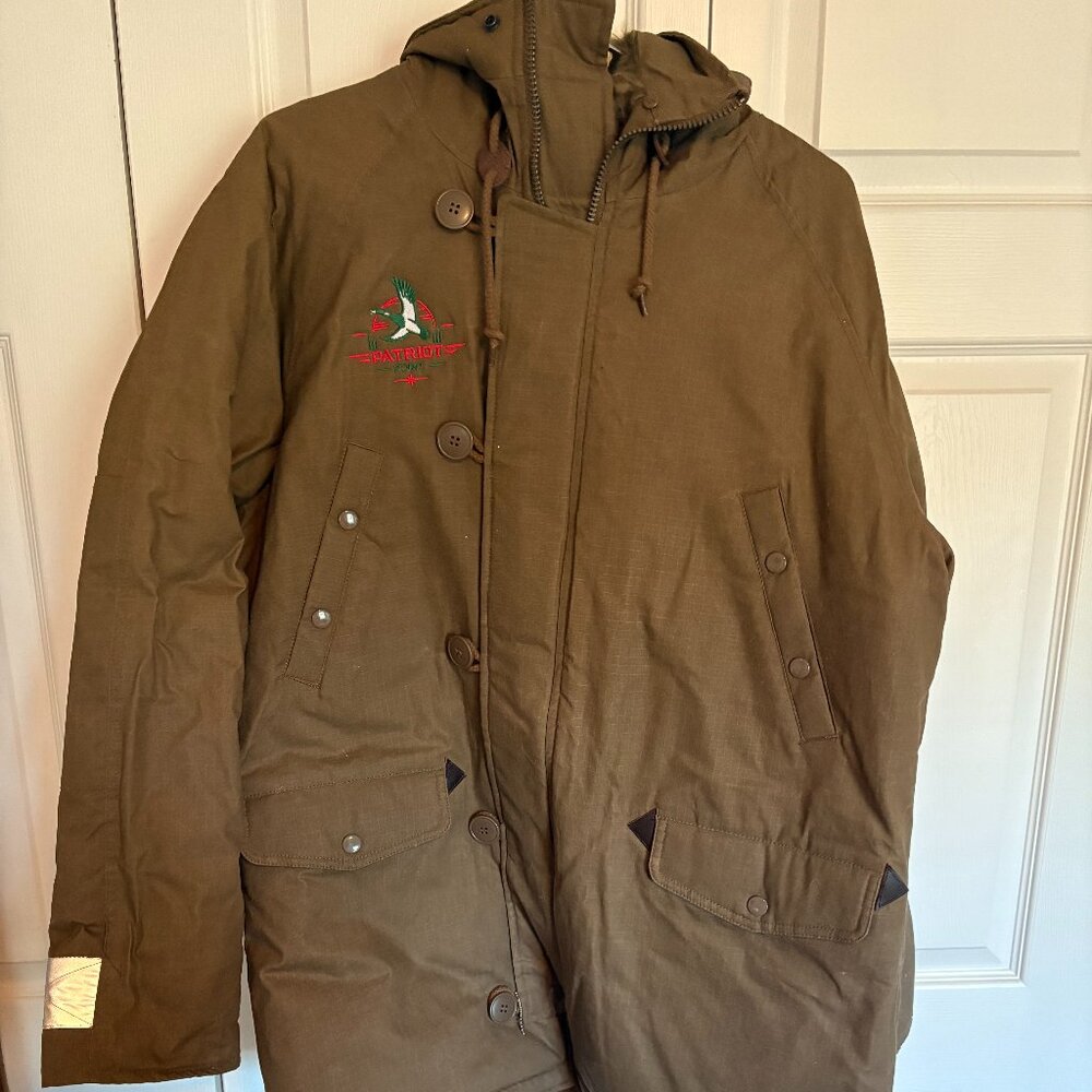 Alpha Industries Patriot Point Coat XL Brown